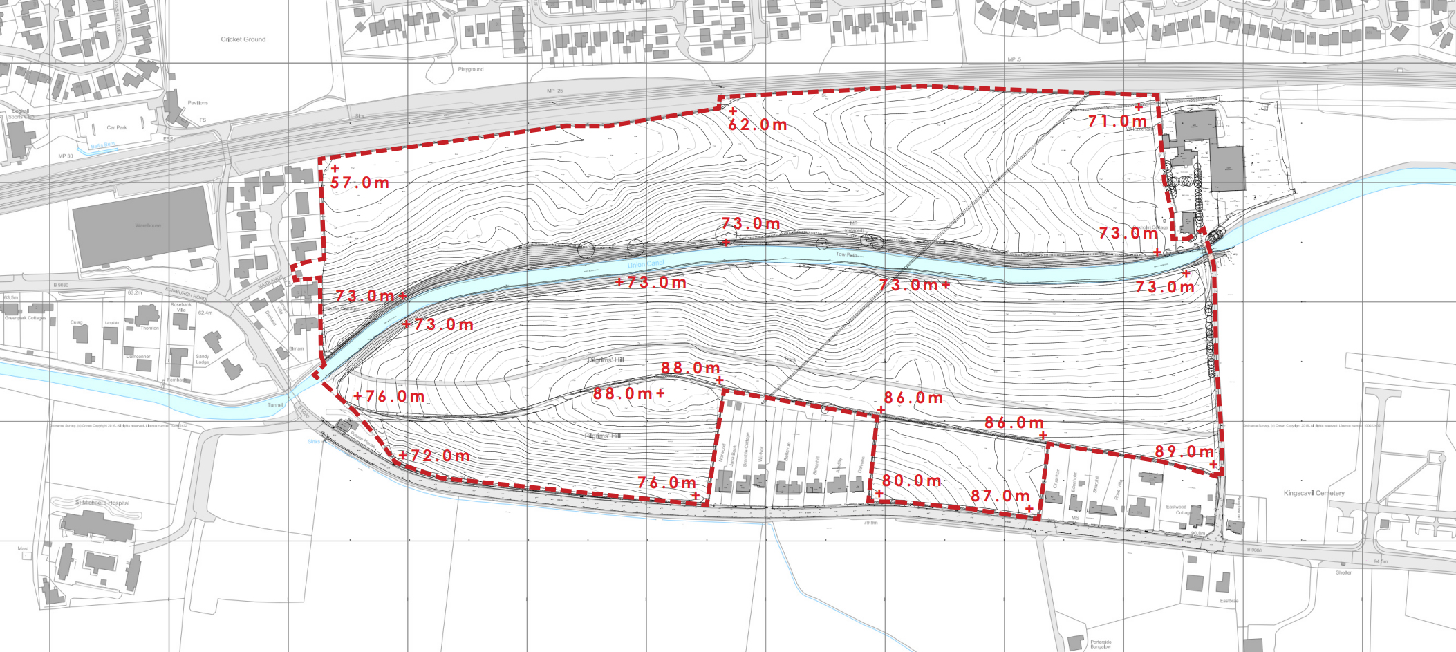 Site Topography